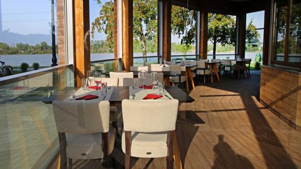 Restaurant Ister, an der Donau