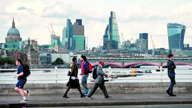 In der Londoner City sollen auch nach dem Brexit EU-Banker werken