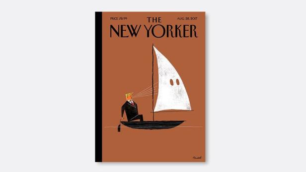 Trump & Ku-Klux-Klan: Magazin druckt kritisches Cover