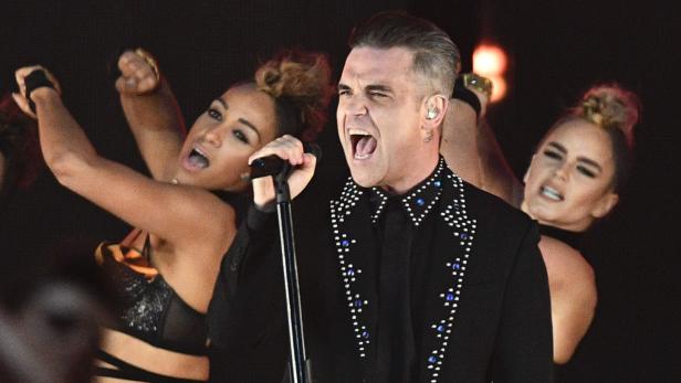 Robbie Williams, 43, liebt sein österreichisches Publikum.