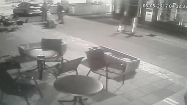 Das Video zeigt den Vorfall