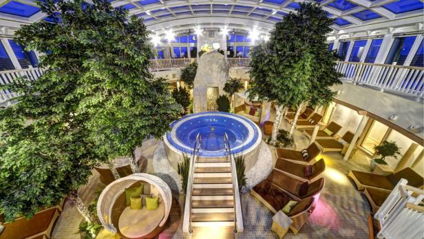 Der Spa „Body & Soul“bietet Whirlpool, Sauna und Beauty,
