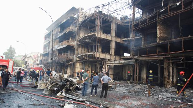 Bombenanschläge sind in Bagdad trauriger Alltag