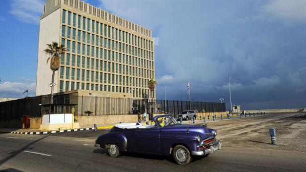 Die US-Botschaft in Havanna