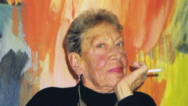 BILD zu OTS - Die österreichische Malerin Christa Hauer-Fruhmann feiert am 13. März 2010 ihren 85. Geburtstag