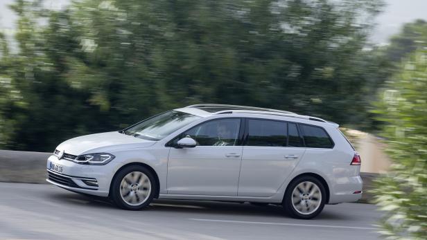 Der VW Golf als Variant mit Basisdiesel im Test