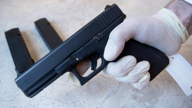 Die Tatwaffe von David S., eine Pistole vom Typ Glock 17.
