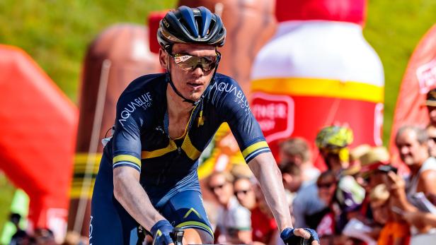 Stefan Denifl fährt in Diensten von Aqua Blue Sport die Vuelta.