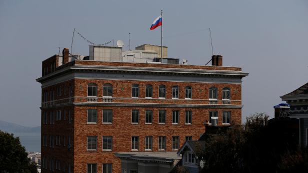Das russische Konsulat in San Francisco.