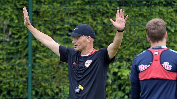 Salzburg-Trainer Peter Zeidler feiert sein Bundesliga-Debüt am Samstag in Mattersburg.