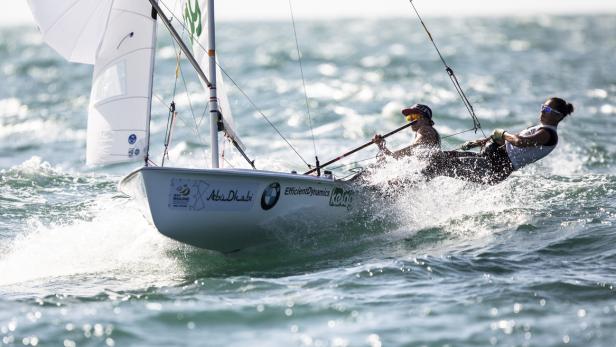 Vier OeSV-Boote vor Weymouth im Medal Race