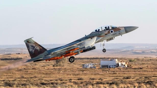 Eine F-15 der israelischen Luftwaffe.