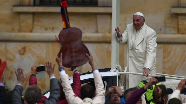 „Es lebe der Frieden“ – Papst Franziskus half mit, den Bürgerkrieg zu beenden