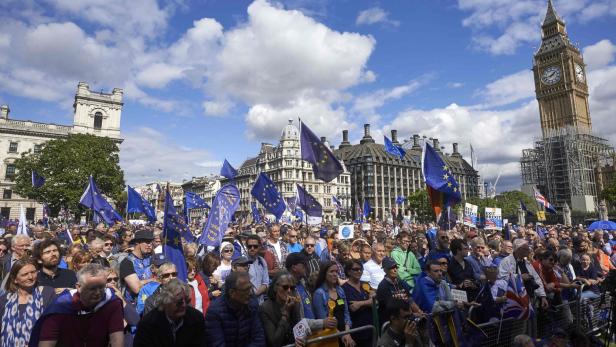 London: Zehntausende demonstrierten gegen den Brexit