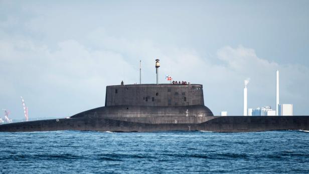 Das russische Atom-U-Boot Dmitrij Donskoj