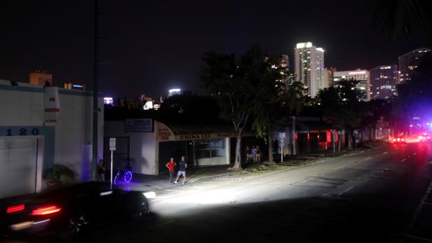 Stromausfälle in Miami sorgten für Probleme.