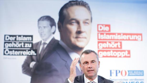FPÖ-Vize-Obmann Norbert Hofer präsentierte das FPÖ-Wahlprogramm