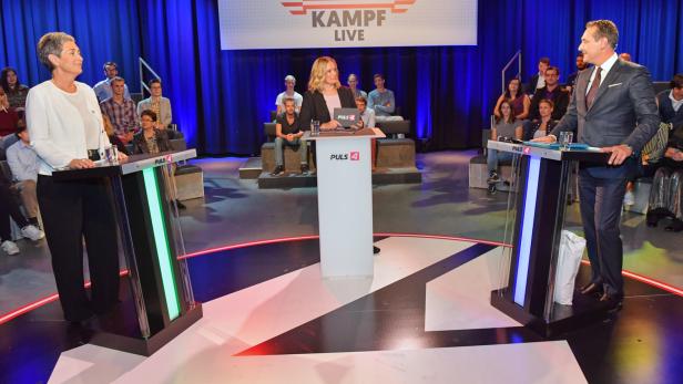 Nach dem Duell auf Puls 4 sagt Strache dem ORF gegen Lunacek ab