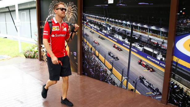 Sebastian Vettel wird auch künftig Singapur anreisen.