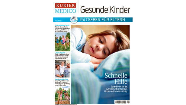 Neue KURIER-Zeitschrift "Gesunde Kinder"