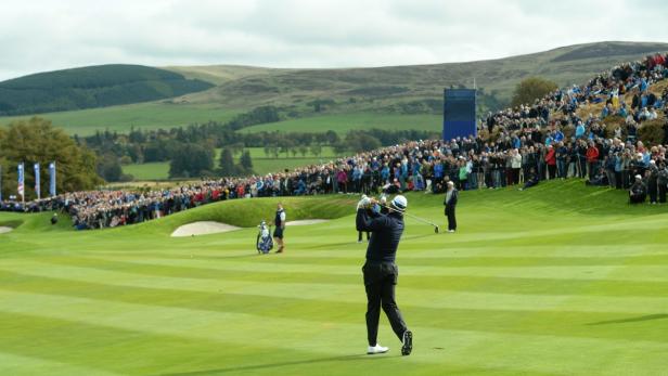 BRITAIN GOLF RYDER CUP 2014 Ian Poulter wird auch beim Ryder Cup in Schottland abschlagen.