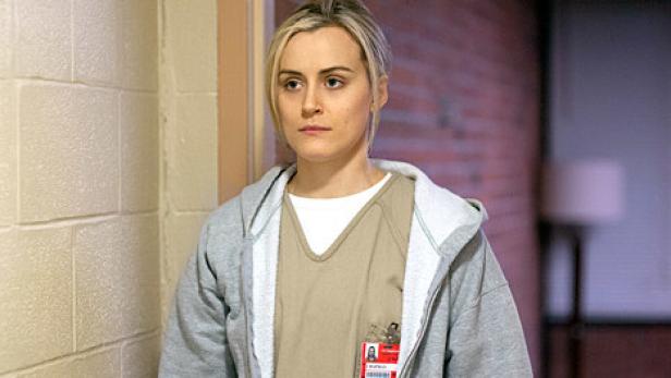 Piper Chapman, dargestellt von Taylor Schilling, in „Orange Is the New Black“.