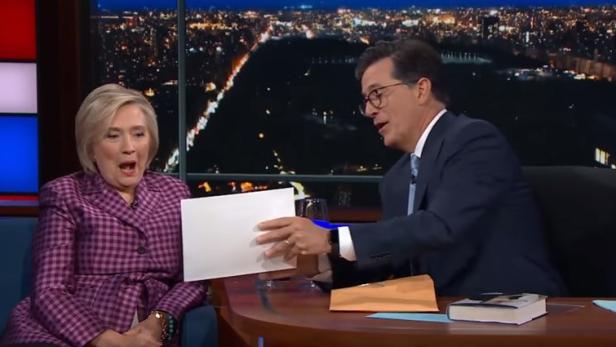 Stephen Colbert: Nackte Männer für Hillary