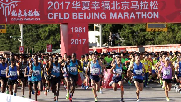 Der Bejing Marathon war nur einer von vielen.