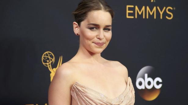 Emilia Clarke vor wenigen Tagen bei den Emmy Awards