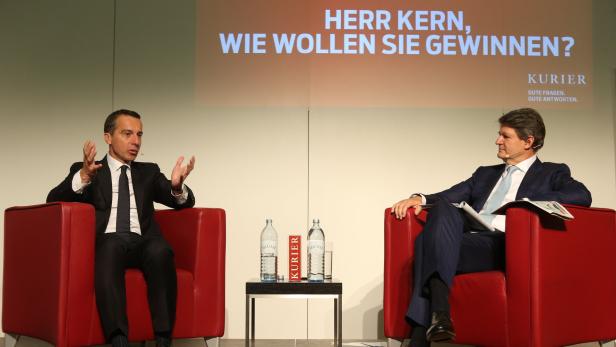 Kanzler Kern an Fellner-Zeitung: "Habt's mich gern"