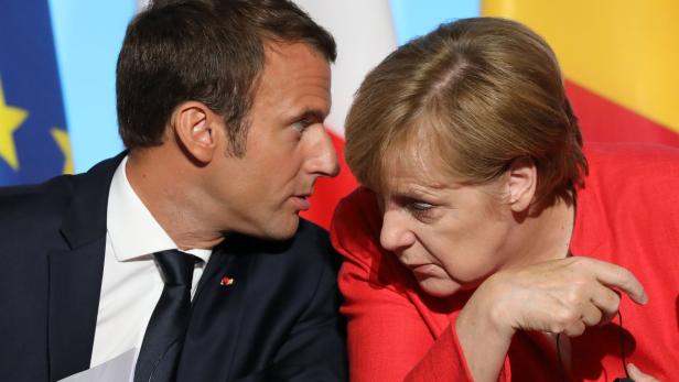 In Europa schaut alles auf Merkel und Macron