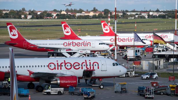 Air Berlin sieht gute Chancen für Großteil der Mitrbeiter auf neue Jobs