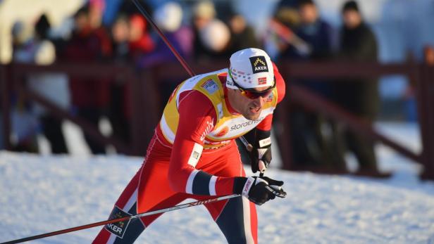 Norway&#039;s Petter Northug skies on his way to winning the men&#039;s prologue 3.5 km during the FIS Cross-Country World Cup Final in Falun, Sweden, in this March 22, 2013 photo by Scanpix Sweden. REUTERS/Anders Wiklund/Scanpix Sweden (SWEDEN - Tags: SPORT SKIING) ATTENTION EDITORS - THIS IMAGE WAS PROVIDED BY A THIRD PARTY. NO COMMERCIAL SALES. SWEDEN OUT. NO COMMERCIAL OR EDITORIAL SALES IN SWEDEN. THIS PICTURE IS DISTRIBUTED EXACTLY AS RECEIVED BY REUTERS, AS A SERVICE TO CLIENTS