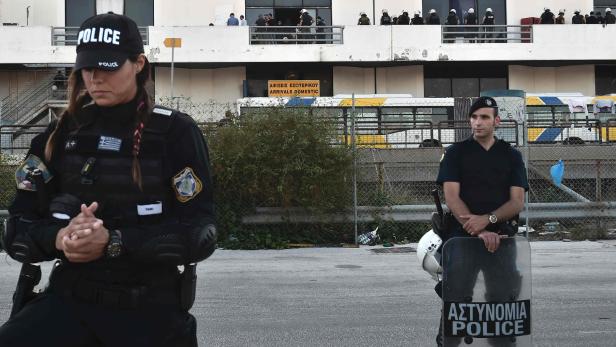 Symbolbild - griechische Polizei