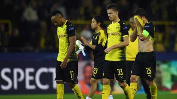 Tabellenführer Dortmund verlor am Dienstag seine Champions-League-Partie.