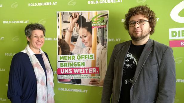 Regina Petrik und Gerhard Mölk fordern mehr Verbesserung beim Öffentlichen Verkehr im Nordburgenland