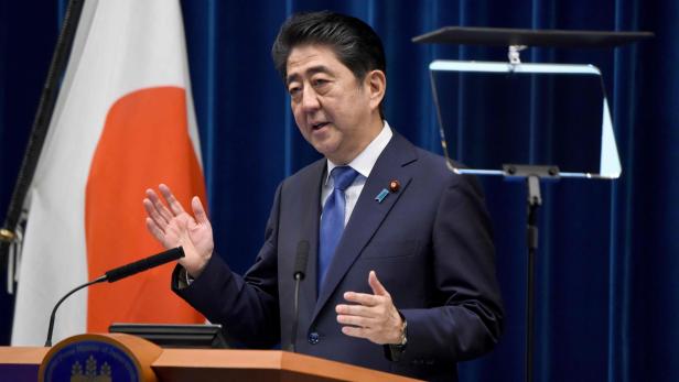 Shinzo Abe strebt seine vierte Amtszeit an.