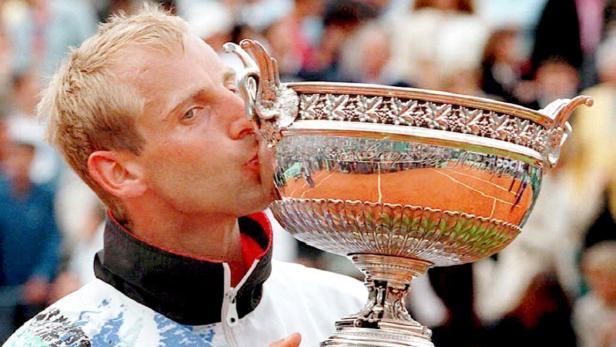Sein größter Erfolg: Am 11. Juni 1995 gewann Muster das Finale der French Open.