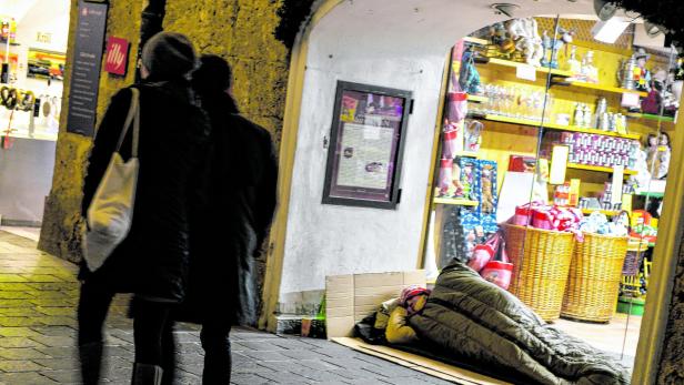 Obdachlose dürfen nicht mehr auf den Straßen der Altstadt schlafen