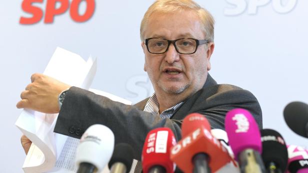 Der interimistische SPÖ-Bundesgeschäftsführer Christoph Matznetter