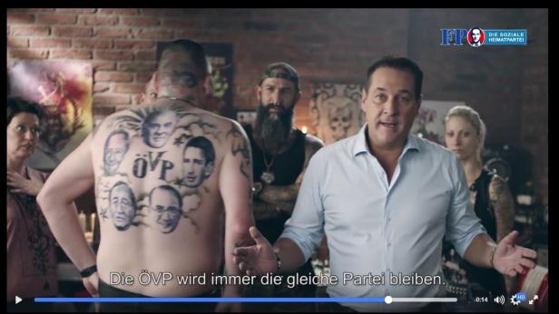 Das neue Video des Video der FPÖ wurde bereits Hunderttausendfach geklickt