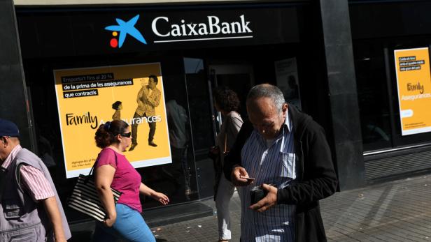 CaixaBank-Filiale in Barcelona
