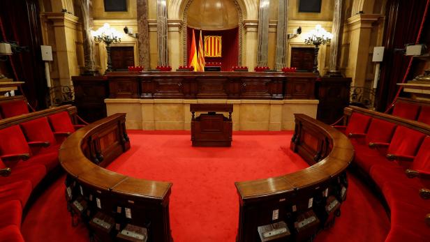 Das katalonische Regionalparlament in Barcelona