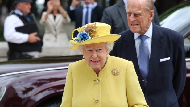 Queen und Philip im Juni 2017