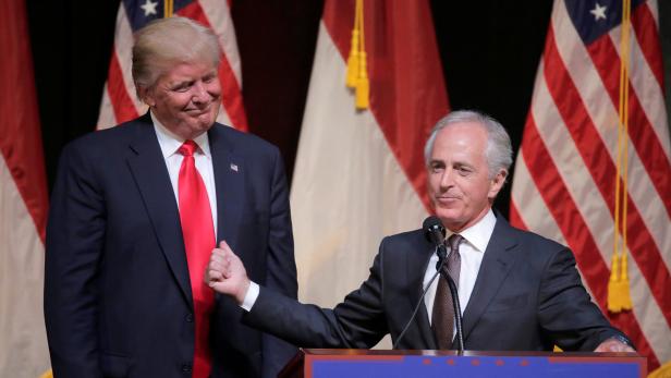 Im Wahlkampf warb er noch für Donald Trump: Senator Bob Corker