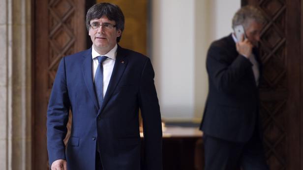 Carles Puigdemont bleibt auf Unabhängigkeits-Kurs