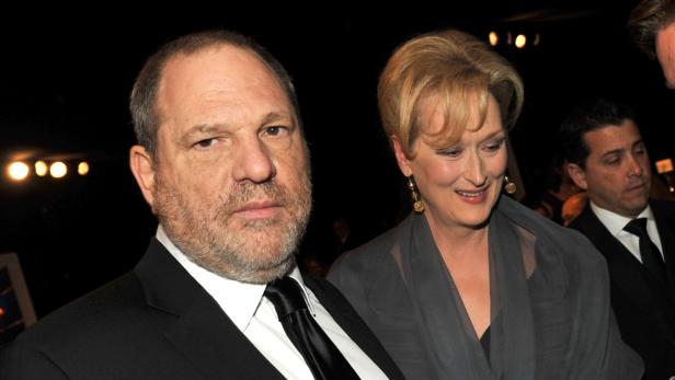 Harvey Weinstein mit Meryl Streep.