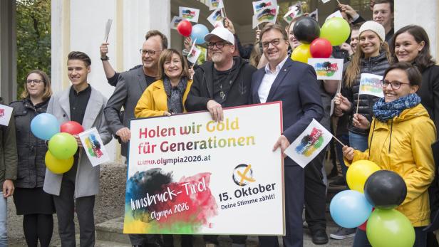 „Olympia-Botschafter“ sollen die Tiroler für Winterspiele begeistern. Nun ist auch DJ Ötzi an Bord