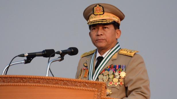 Myanmars Armeechef Min Aung Hlaing.