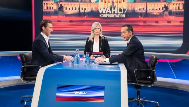 Im TV sprachen die Spitzenkandidaten vor allem über Migration